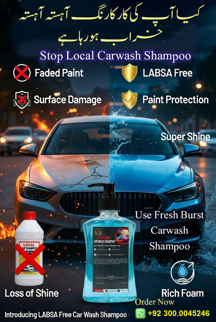 Fresh Burst Car Shampoo